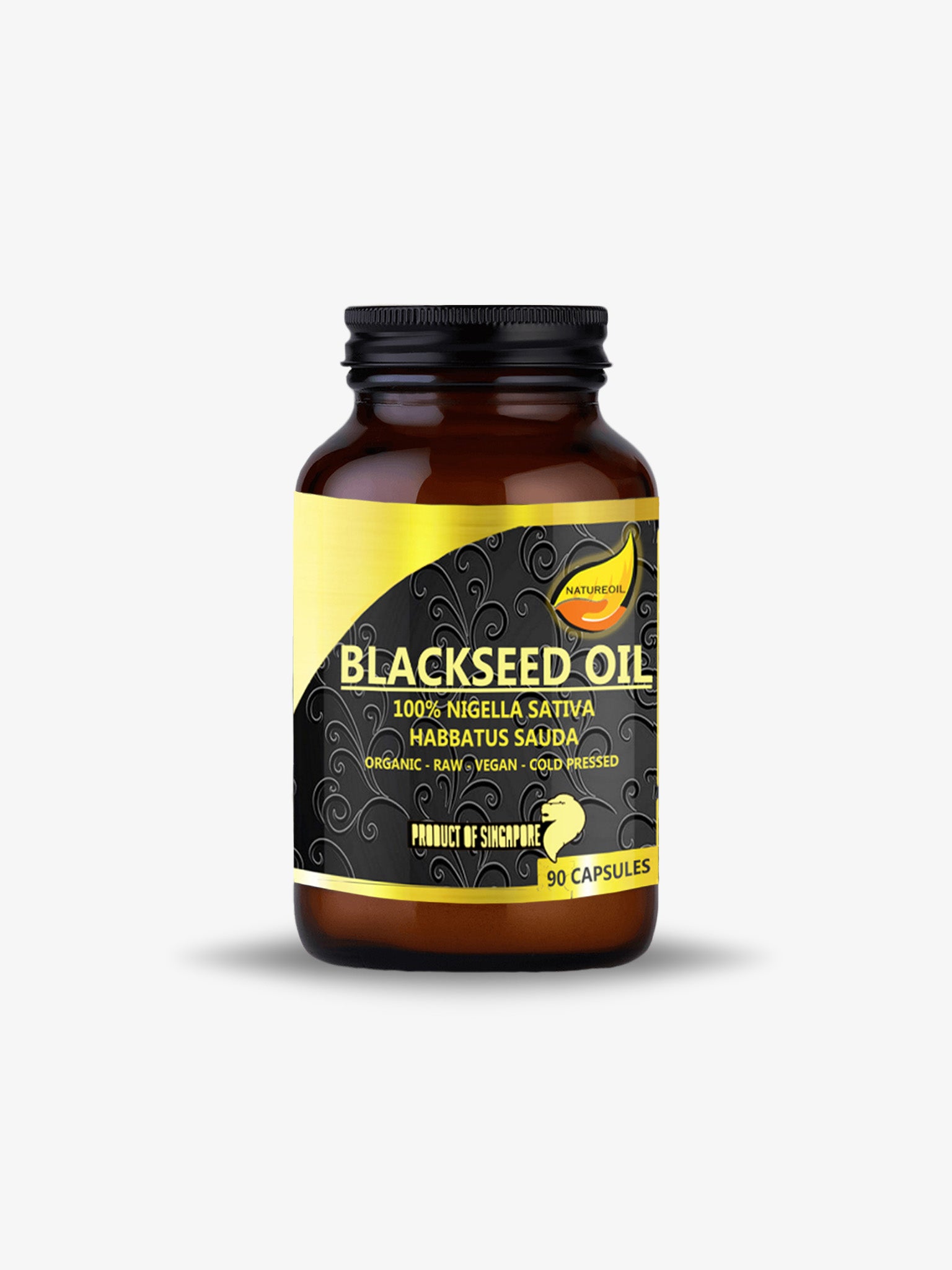 The Black Seed Co.™ – Liquid Vegan Capsules with Nigella Sativa | 90 Capsules