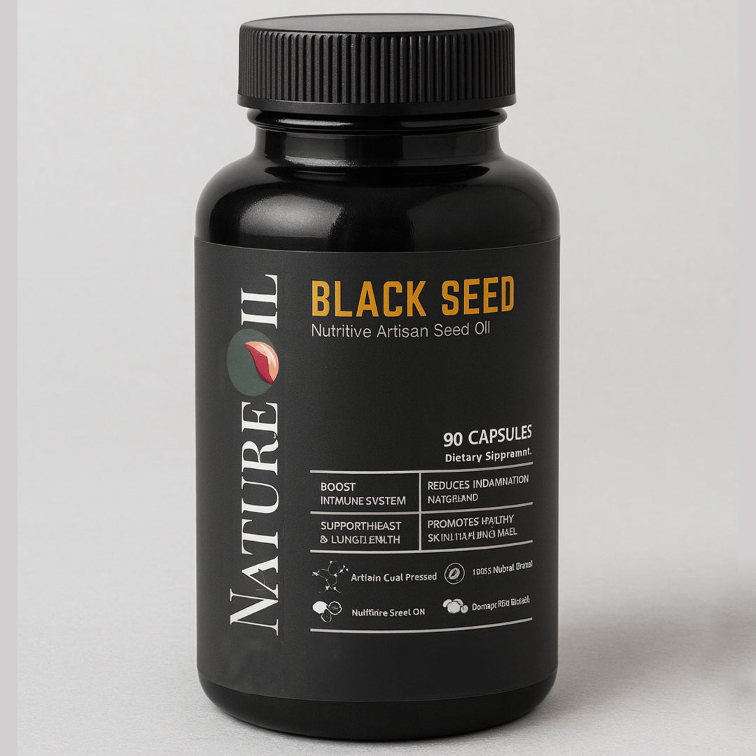NatureBase Kits™ – Liquid Vegan Capsules with Nigella Sativa | 90 Capsules Twin Pack