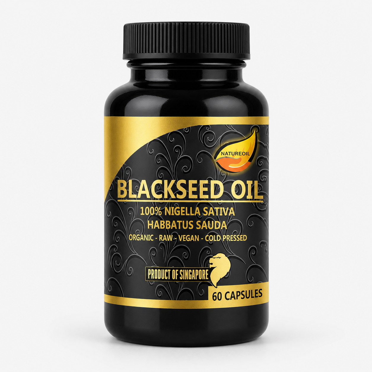 NatureBase Kits™ – Liquid Vegan Capsules with Nigella Sativa | 60 Capsules Twin Pack