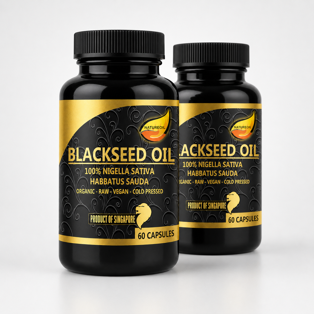 NatureBase Kits™ – Liquid Vegan Capsules with Nigella Sativa | 60 Capsules Twin Pack