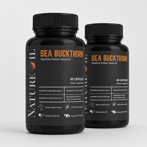 NatureBase Kits™ – CelluOmega Liquid Vegan Capsules | 60 Capsules Twin Pack