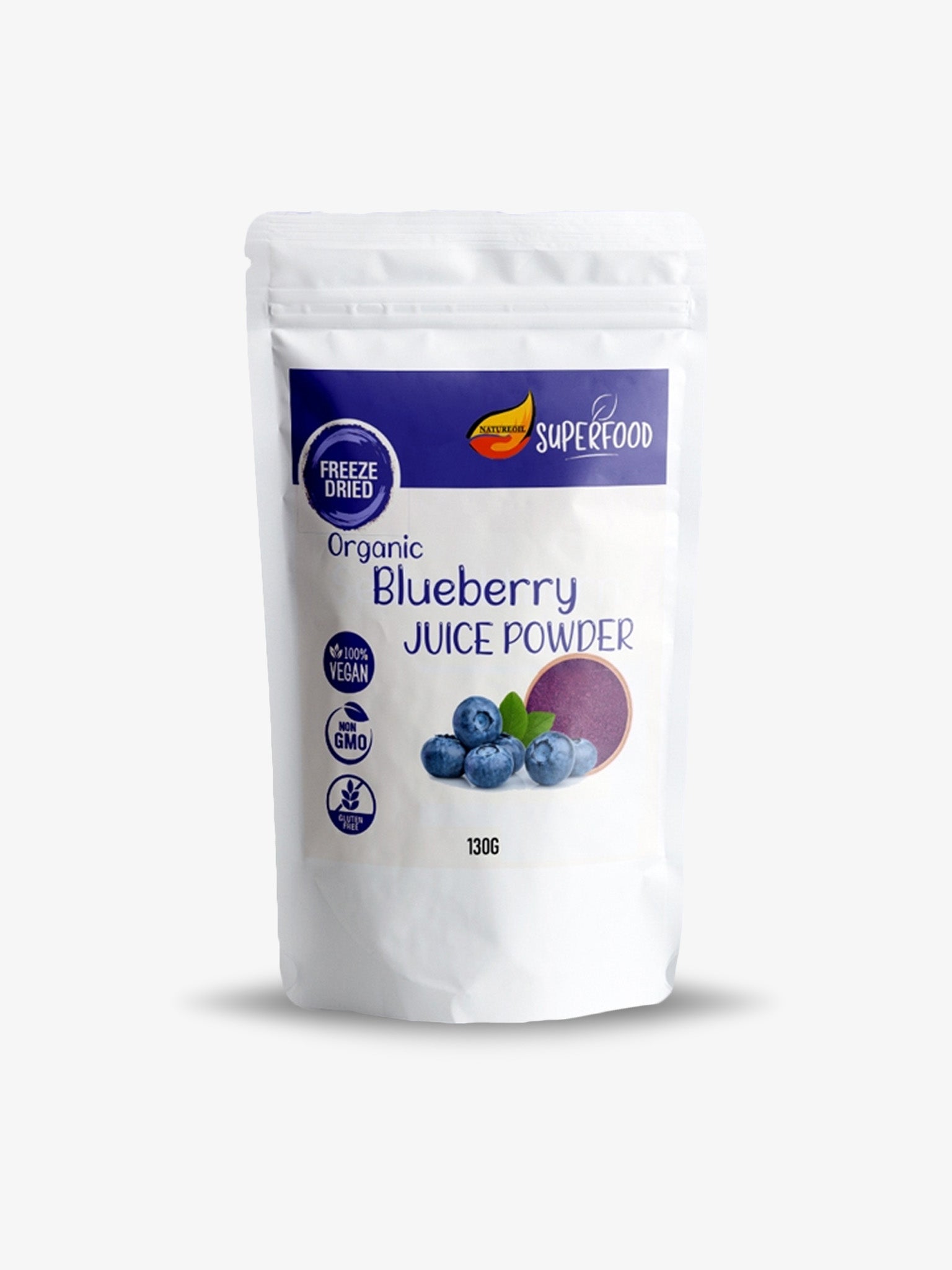 Organic™ Blueberry Retina Boost Freeze-Dried Juice Powders | 130g