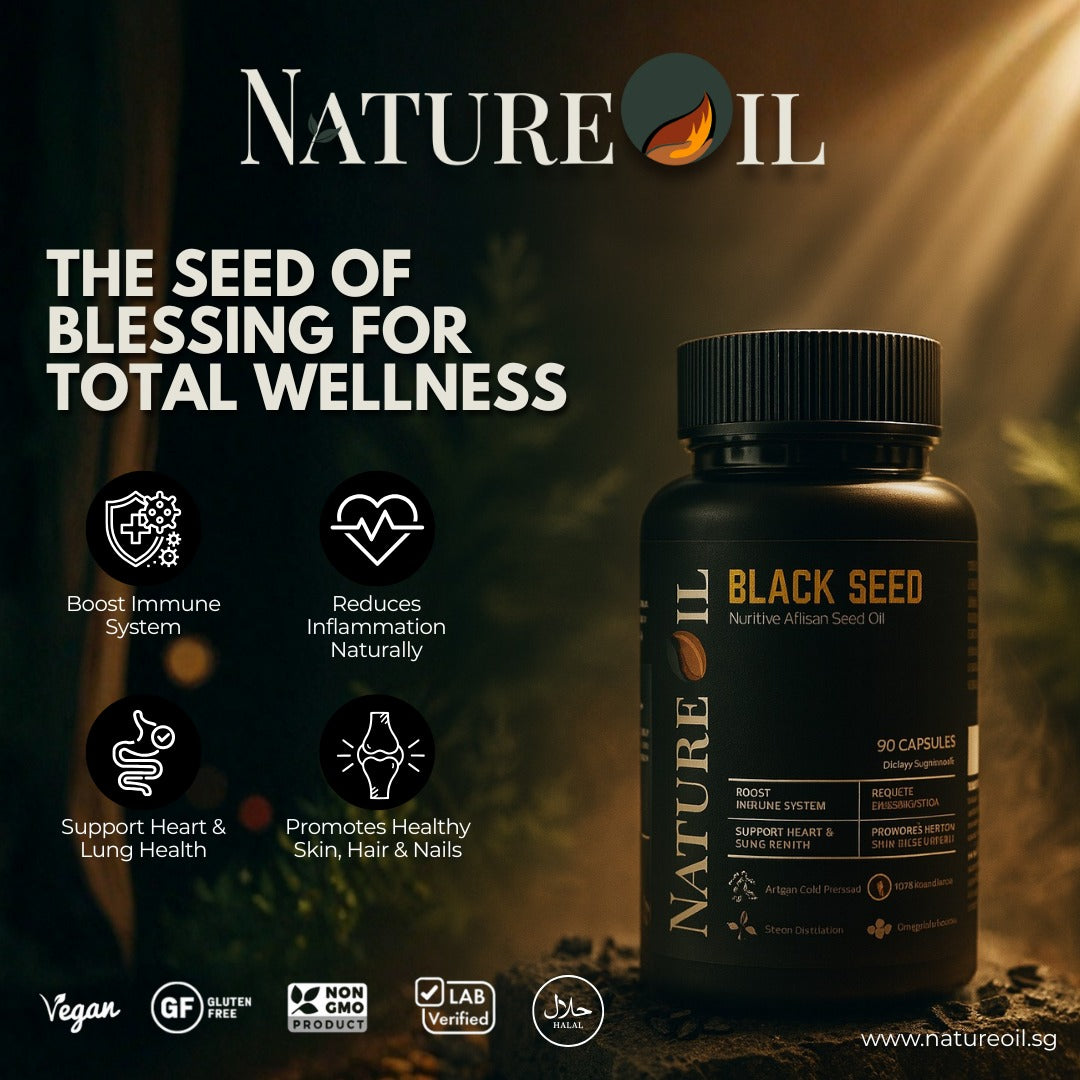 The Black Seed Co.™ – Liquid Vegan Capsules with Nigella Sativa | 90 Capsules