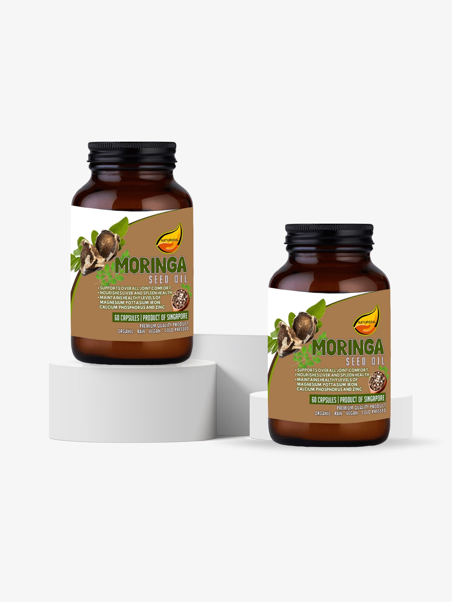 NatureBase Kits™ – PhytoBalance Liquid Vegan Capsules | 60 Capsules Twin Pack