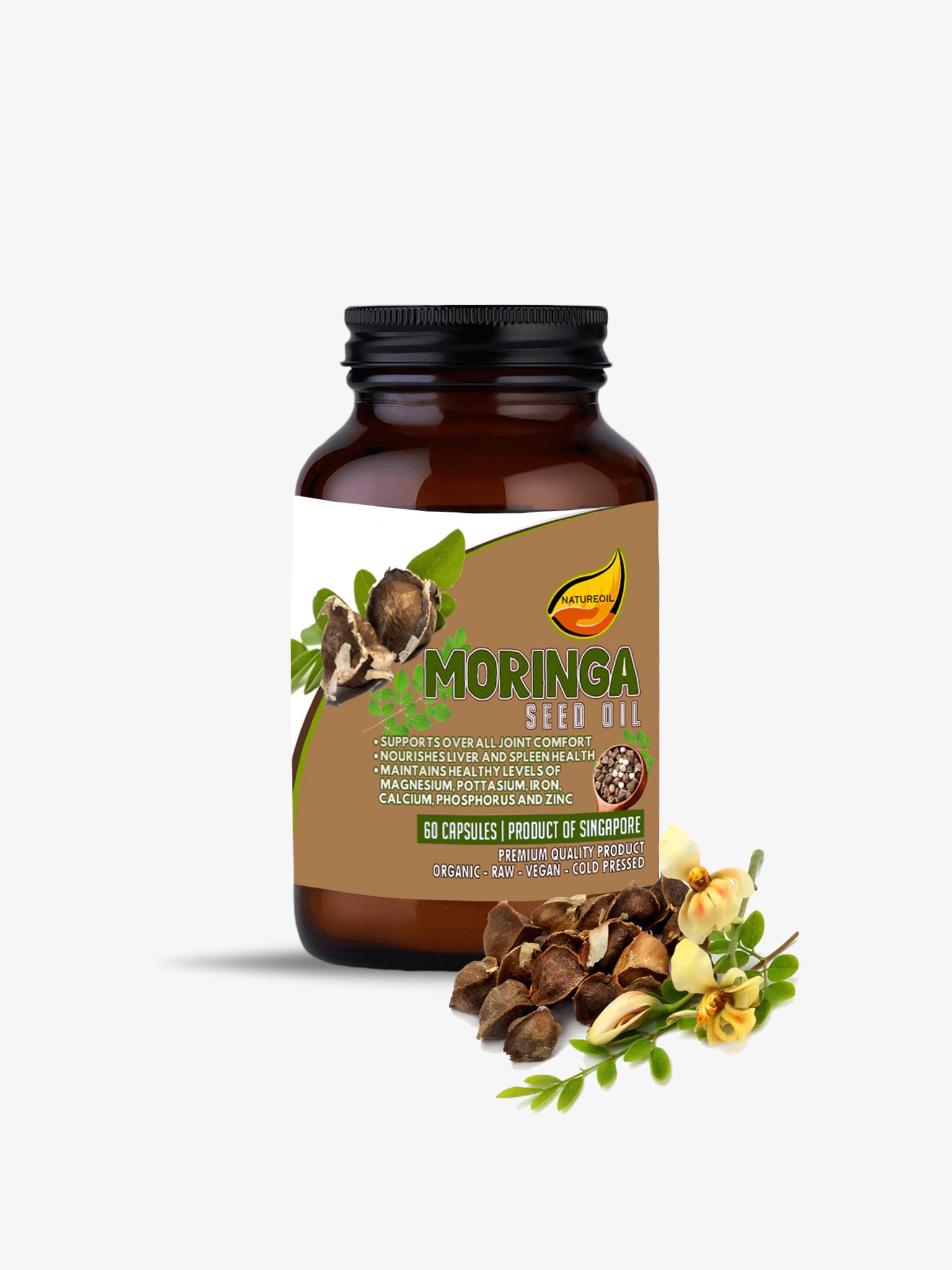 NatureBase Kits™ – Hormone Harmony Duo | Fenugreek + Moringa Seed Oil