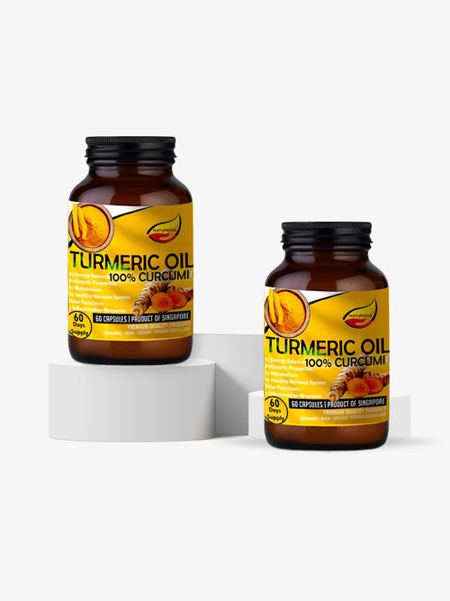 NatureBase Kits™ – Golden Vitality Liquid Vegan Capsules | 60 Capsules Twin Pack